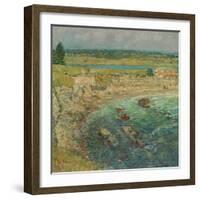 Bailey's Beach, Newport, R.I., 1901-Childe Hassam-Framed Giclee Print