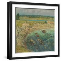Bailey's Beach, Newport, R.I., 1901-Childe Hassam-Framed Giclee Print