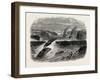 Bailey's Dam on the Red River, American Civil War, USA, 1870S-null-Framed Giclee Print