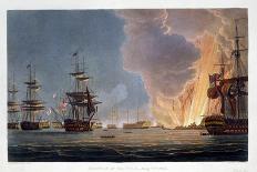 The Battle of the Nile, 1st August 1798 (1816)-Bailey-Giclee Print