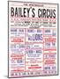 Baileys Circus-The Vintage Collection-Mounted Art Print