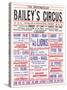 Baileys Circus-The Vintage Collection-Stretched Canvas