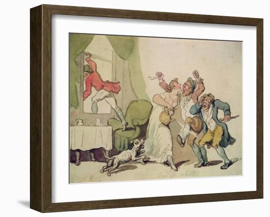 Bailiffs Outwitted-null-Framed Giclee Print