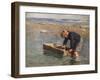 Bailing Out the Boat-William Marshall Brown-Framed Giclee Print