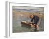 Bailing Out the Boat-William Marshall Brown-Framed Giclee Print