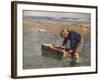 Bailing Out the Boat-William Marshall Brown-Framed Giclee Print