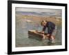 Bailing Out the Boat-William Marshall Brown-Framed Giclee Print