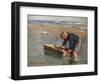 Bailing Out the Boat-William Marshall Brown-Framed Giclee Print