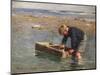 Bailing Out the Boat-William Marshall Brown-Mounted Giclee Print