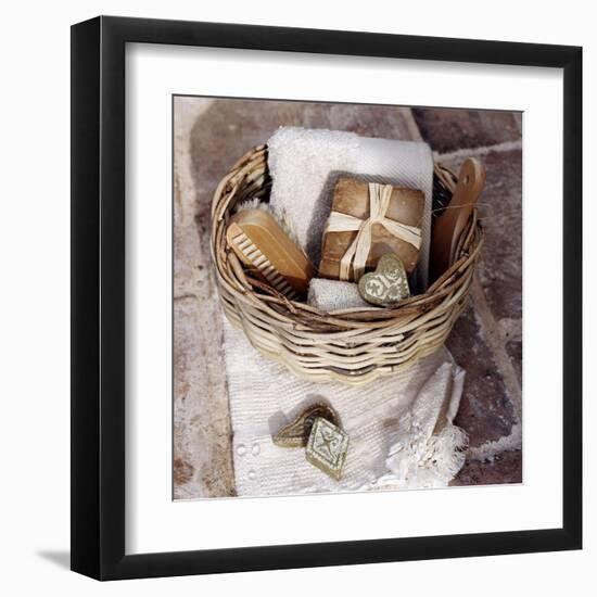 Bain a l'Ancienne-Amelie Vuillon-Framed Art Print