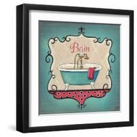 Bain and Savon I-Josefina-Framed Art Print