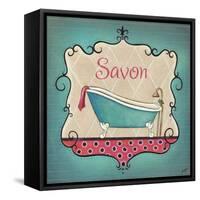 Bain and Savon II-Josefina-Framed Stretched Canvas