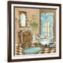 Bain de Cru I - Blue-Gregory Gorham-Framed Art Print