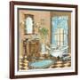 Bain de Cru I - Blue-Gregory Gorham-Framed Art Print