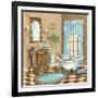 Bain de Cru I - Blue-Gregory Gorham-Framed Art Print