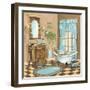 Bain de Cru I - Blue-Gregory Gorham-Framed Premium Giclee Print