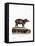 Baird's Tapir-null-Framed Stretched Canvas