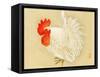 Bairei Gadan - Rooster-Bairei Kono-Framed Stretched Canvas