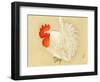 Bairei Gadan - Rooster-Bairei Kono-Framed Premium Giclee Print