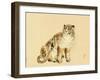 Bairei Gadan - Tiger-Bairei Kono-Framed Giclee Print