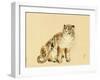 Bairei Gadan - Tiger-Bairei Kono-Framed Giclee Print