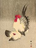 Rooster and Hen-Bairei Kono-Giclee Print