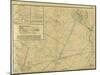 Baist's Map Showing the Development of the City and Suburbs of Philadelphia, Plate 1, 1897-George William Baist-Mounted Giclee Print