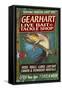 Bait and Tackle Shop Trout -Gearhart, Oregon-Lantern Press-Framed Stretched Canvas