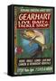 Bait and Tackle Shop Trout -Gearhart, Oregon-Lantern Press-Framed Stretched Canvas