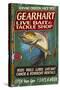 Bait and Tackle Shop Trout -Gearhart, Oregon-Lantern Press-Stretched Canvas