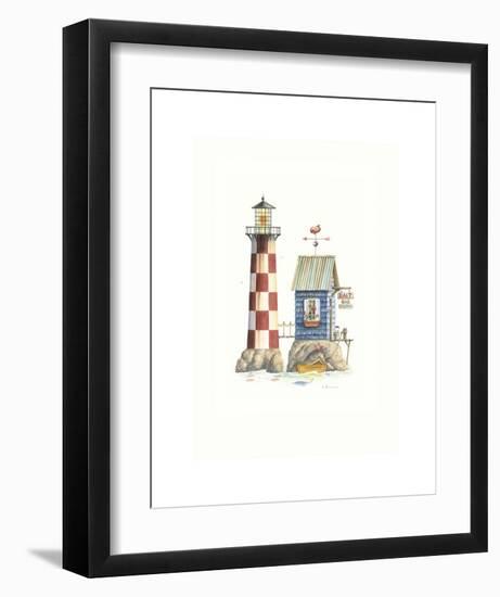 Bait House Light-Lisa Danielle-Framed Art Print