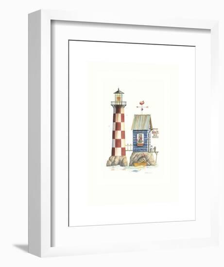 Bait House Light-Lisa Danielle-Framed Art Print