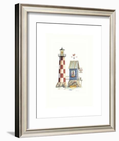 Bait House Light-Lisa Danielle-Framed Art Print