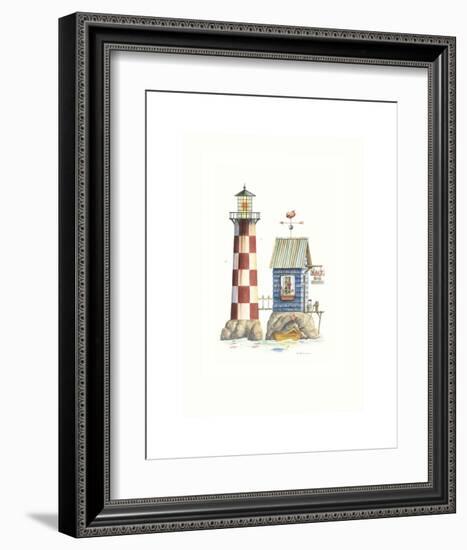 Bait House Light-Lisa Danielle-Framed Art Print