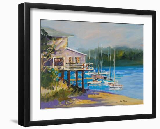 Bait Shack-Jane Slivka-Framed Art Print