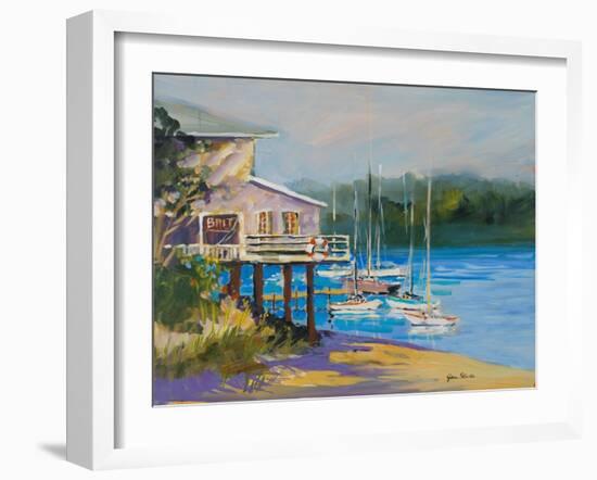 Bait Shack-Jane Slivka-Framed Art Print