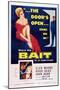 Bait, Top from Left: Cleo Moore, John Agar, Bottom Right: Cleo Moore, 1954-null-Mounted Art Print