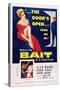 Bait, Top from Left: Cleo Moore, John Agar, Bottom Right: Cleo Moore, 1954-null-Stretched Canvas