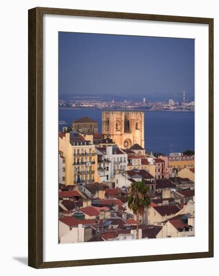 Baixa Distric and Se, Lisbon, Portugal-Michele Falzone-Framed Photographic Print