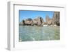 Baja California, Mexico. Sea of Cortez. Large rocks on the shore.-Julien McRoberts-Framed Photographic Print