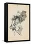 Bajan Rinendo (They Go Down Quarreling)-Francisco de Goya-Framed Stretched Canvas