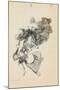 Bajan Rinendo (They Go Down Quarreling)-Francisco de Goya-Mounted Giclee Print