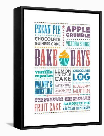 Bake Days-Moha London-Framed Stretched Canvas