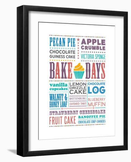 Bake Days-Moha London-Framed Giclee Print