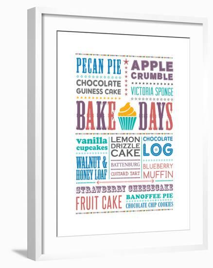 Bake Days-Moha London-Framed Giclee Print