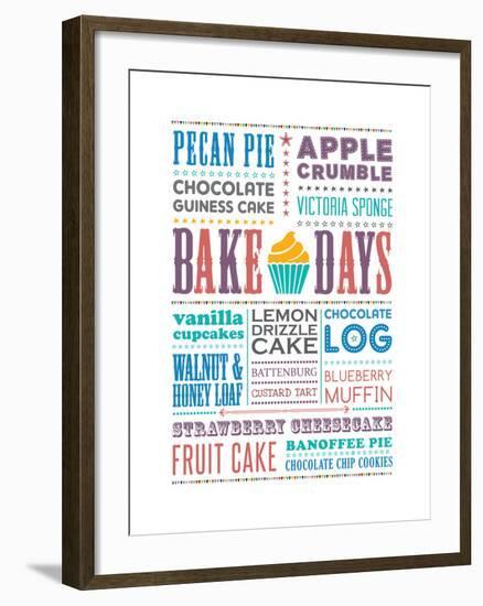 Bake Days-Moha London-Framed Giclee Print