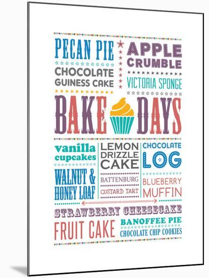 Bake Days-Moha London-Mounted Giclee Print