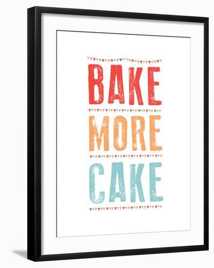 Bake More Cake-Moha London-Framed Giclee Print