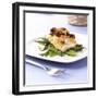 Baked Cod on Beans-Frank Wieder-Framed Photographic Print