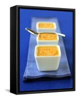 Baked Lemon Surprise Custards-Shaun Cato-symonds-Framed Stretched Canvas